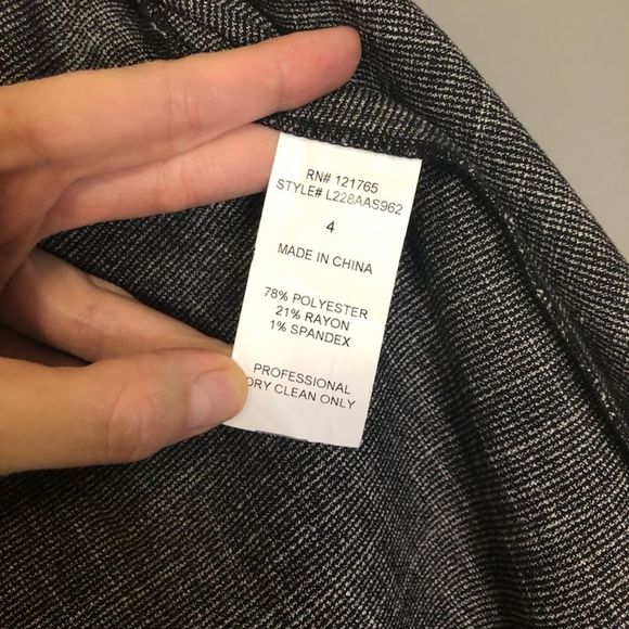 Poleci Pencil Skirt with Leather Buttons - Picture 9 of 12